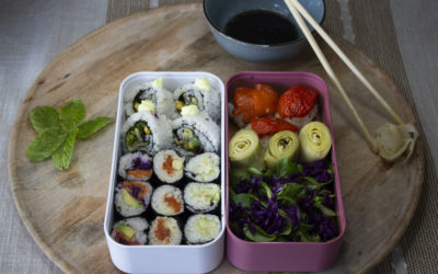 Lunchbox de Sushis vegan