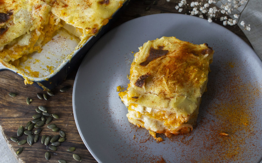 Lasagnes butternut chèvre