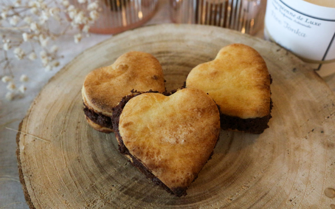 Sablé fourrés au chocolat