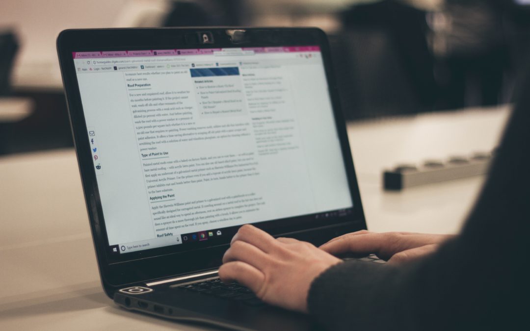 Comment ecrire un article de blog